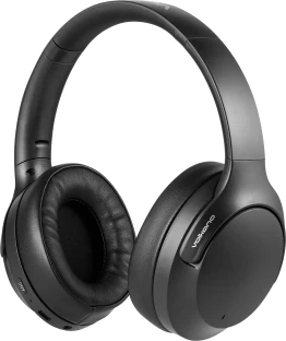 Volkano Odyssey Noise Cancelling Wireless Headphones - Black Bluetooth & Wired Headset