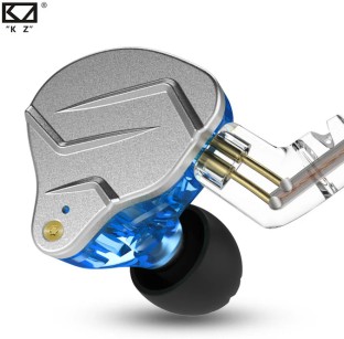 KZ ZSN Pro - In Ear Earphones - Blue Wired without Mic Headset