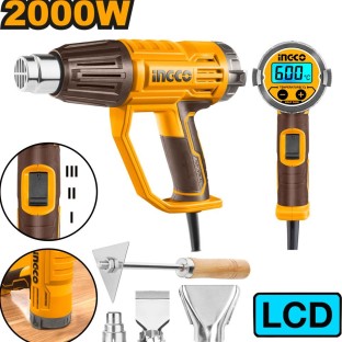 INGCO Digital 2000w Variable Heat Gun