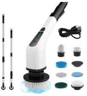 Generic RV180 Cordless Electric Spin Scrubber Home  Cleaning Brush
