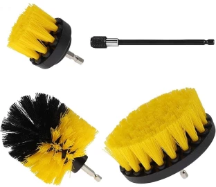lilhe Multipurpose Drill Brush Attachment Set Home  Cleaning Brush