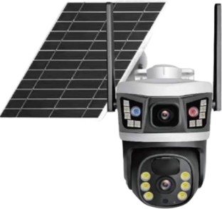 Generic 1080p HD Indoor & Outdoor Security Camera with Night Vision and Wi-Fi Connectivity