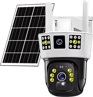 Prime Mart FULL HD Outdoor Security Camera with Remote Pan & Tilt, Night Vision and IP Connectivity