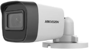 HIKVISION 2 MP 2.8mm Fixed Mini Bullet Analog Outdoor Security Camera with IP Connectivity