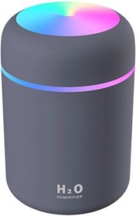 SA TRADE Room Colourful Ultrasonic Aroma USB Humidifier Portable Essential Oil Diffuser - Grey Humidifier