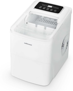 Mellerware Plastic 10-12Kg/h 110W Ice Master Ice Maker For Home Utitlity
