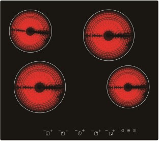 Hisense HHU60CEEC Glass Manual Hob