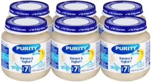 Purity Banana & Yoghurt Baby Food