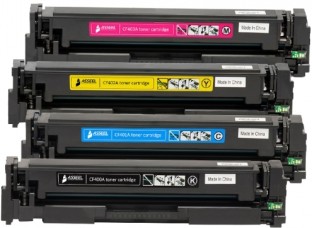 HP Compatible 207A (W2210A/ W2211A / W2212A / W2213A) Multipack-Colorink Quest Black and Tri Colour Combo Pack Ink Toner