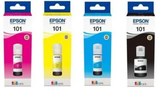 Epson 101 Black & Tri Colour Ink Bottle