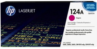 HP 124A Original For LaserJet 1600, 2600n, 2605 Printer The Cartridge Guy Magenta Ink Toner Powder