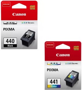 Canon 440/441 Black and Tri Colour Combo Pack Ink Cartridge