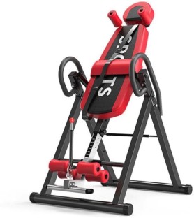 LUXY Foldable Back Therapy Equipment Multipurpose Fitness Bench