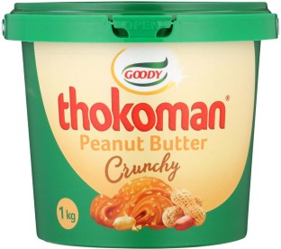 Thokoman Crunchy Peanut Butter 1 kg
