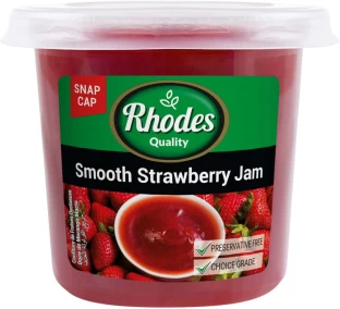 Rhodes Smooth Strawberry Jam 600 g