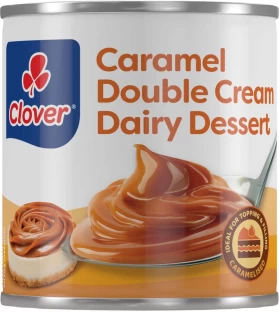 Clover Caramel Double Cream Dairy Dessert 360 g