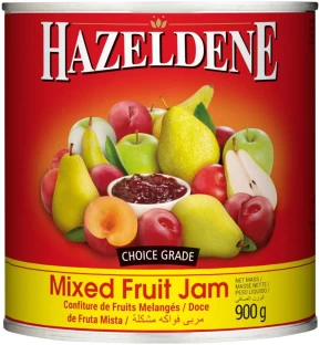 Hazeldene Mixed Fruit Jam 900 g