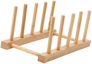 ALANES AL-250419 Wood Organizer Kitchen Rack