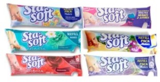 Sta-Soft Fabric Conditioner Refill 6 pack Multi-Fragrance Liquid Detergent