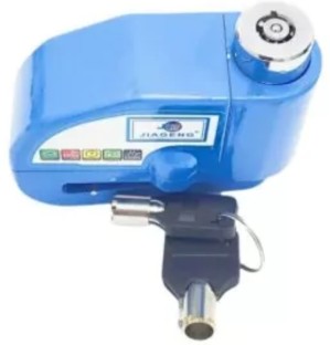 Generic JG603 Motorcycle Alarm Disc Lock Anti-Theft Padlock