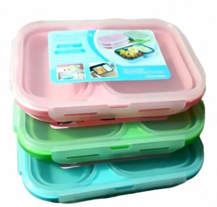 CLICK2BUY 1581 3 Containers Lunch Box