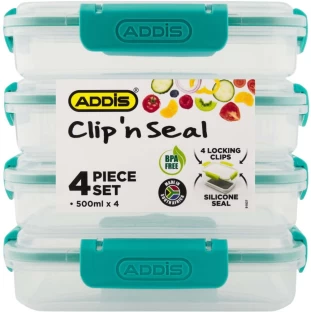 Addis Clip 'N Seal Set Lunch Box