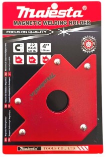 MAJESTA 100mm Welding Magnet - 22kg Multipurpose Office Magnets Pack of 1