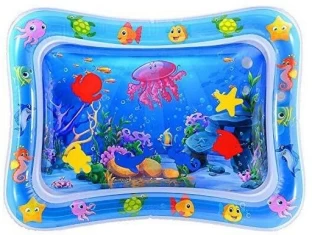 Totland Inflatable Tummy Time Water mat for Infants & Toddlers Baby Play Mat