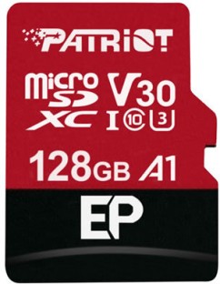 Patriot EP V30 A1 MicroSDXC 90 MB/s  Memory Card