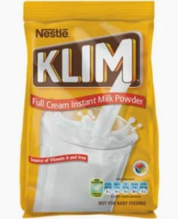 Nestle Klim Full Cream Instant  Milk Substitutes Powder