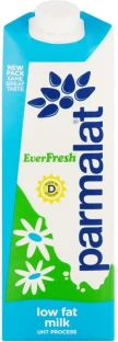 Parmalat Everfresh Low Fat Milk, Plain Flavour