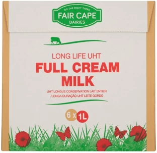 Fair Cape Long Life UHT Full Cream Milk, Plain Flavour