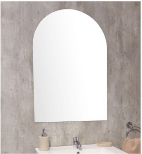 Pennyware MR1-200-00010 Polished Dome Mirror (700 x 500 x 3mm) Bathroom Mirror