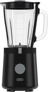 Defy Glow Table Blender with 1.5l Glass Jug 1000 W Mixer Grinder (1 Jar, Black)
