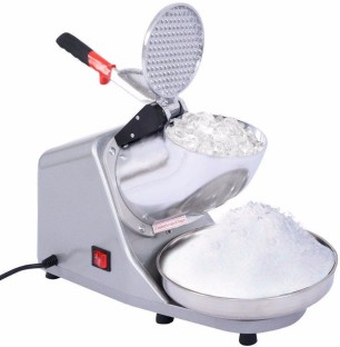 Stainless Steel Electric Ice Crusher ZAR64 500 W Juicer Mixer Grinder (1 Jar, Silver)