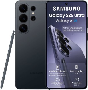 Samsung Galaxy S26 Ultra (Black, 512 GB)