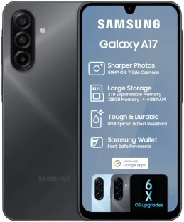 Samsung Galaxy A17 (Black, 128 GB)