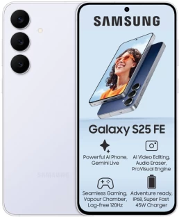 Samsung Galaxy S25 FE 5G (Light Blue, 128 GB)