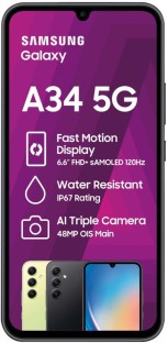 Samsung Galaxy A34 5G (Awesome Graphite, 128 GB)
