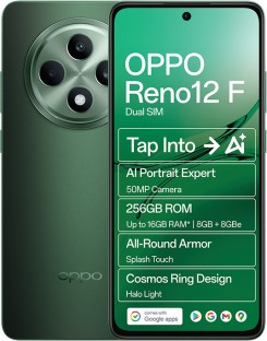 oppo Reno12 F 4G Dual Sim 256GB (Green, 256 GB)