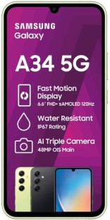 Samsung Galaxy A34 5G (Green, 128 GB)