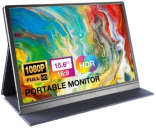 RoboGem 15.6 inch Full HD TN Panel Home and Office Monitor (15.6 Inch Portable Monitor)