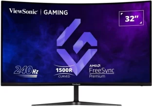 Viewsonic 31.5 inch Curved Full HD VA Panel Monitor (VX3219-PC-MHD)