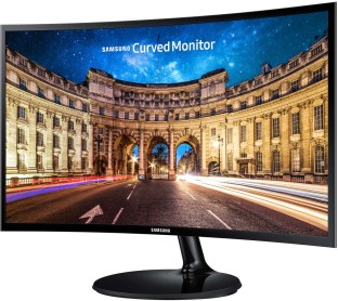 Samsung 27 inch Curved Full HD LED Backlit VA Panel Monitor (LC27F390FH)
