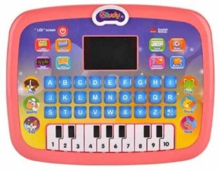 Study Educational Pad with Piano, A to Z Learning, Alphabet Keyboard Piano