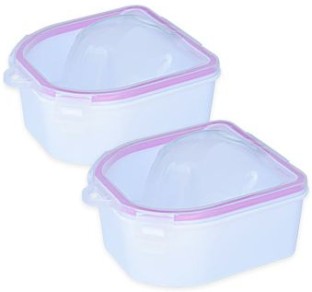 SA TRADE 2 x Nail Soak Off Bowls Nail Polish Dryer