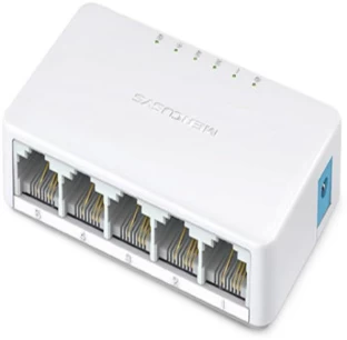 Mercusys MS105 5-Port 10-100Mbps Desktop Switch Network Switch