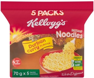 Kellogg's Durban Curry Flavour Instant Noodles