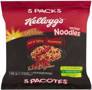 Kellogg's Hot & Spicy Instant Noodles