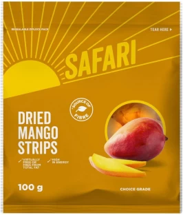 Safari Mango Strips Dried Friut
